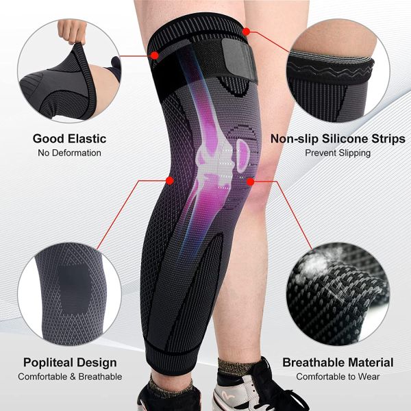 Long Compression Knee Sleeve